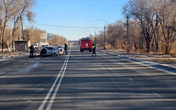 В Новотроицке столкнулись два автомобиля, оба водителя погибли