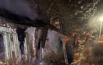Под Оренбургом произошел смертельный пожар