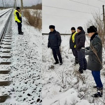 Под Оренбургом поезд насмерть сбил мужчину (18+)