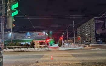 В Оренбурге молодая автоледи сбила мужчину, переходившего дорогу на «зебре»