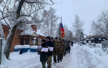  В Оренбуржье прошло прощание с четырьмя бойцами, погибшими на СВО