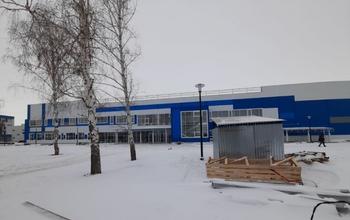 В Оренбурге спустя два года строительства готовится к открытию ФОК за полмиллиарда рублей