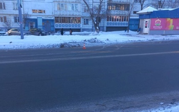 В Оренбурге на улице Туркестанской автоледи сбила ребенка 