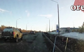 В Оренбурге сподобились залатать ямы на Загородном шоссе