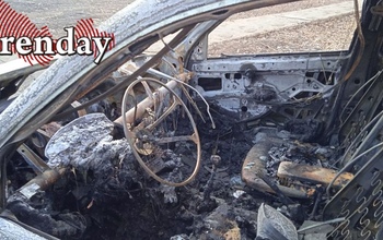 За сутки в Оренбуржье сгорело четыре автомобиля