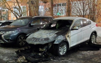В Оренбурге задержаны подозреваемые в поджоге автомобиля «БМВ»