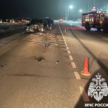 Взрослые погибли, ребенок выжил при столкновении трактора и легковушки в Оренбуржье 