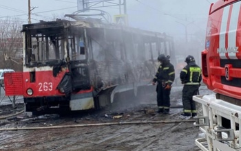 По факту возгорания трамвая в Орске возбуждено уголовное дело