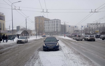 В Оренбурге водитель 