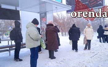 В Оренбурге в последний понедельник февраля случился транспортный коллапс