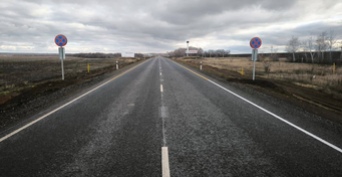 В Грачевском районе капитально отремонтирован участок дороги Бузулук – Грачевка