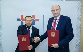 Новые котельные, энергопроекты, благоустройство: Евгений Солнцев подписал соглашение о партнёрстве с Т Плюс