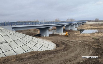 Запущено движение по мосту через р. Илек в Соль-Илецком муниципальном округе 