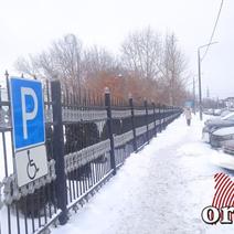 В Оренбурге пациентки перинатального центра сами протаптывают себе дорожку