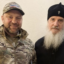 Митрополит Петр встретился на Донбассе с мэром Оренбурга Сергеем Салминым