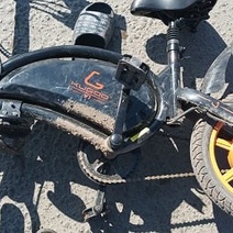 В Сорочинске девятилетний ребенок на электровелосипеде без тормозов влетел под автомобиль