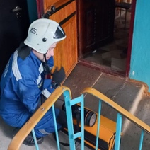 В Оренбурге старушка, почувствовав себя плохо, не смогла выбраться из собственной квартиры