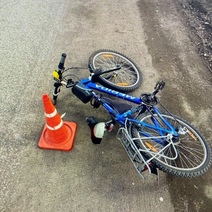 В Оренбурге таксист сбил пенсионера на велосипеде и скрылся с места ДТП