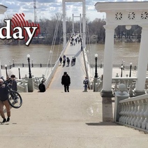 В Оренбурге состояние пешеходного моста через Урал не проверяли 20 лет