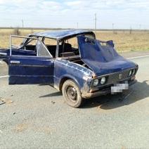 В Оренбуржье на трассе пьяный подросток без прав устроил ДТП