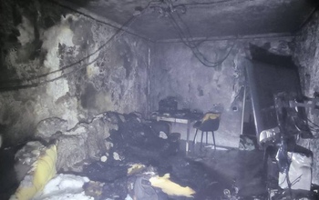 В Оренбурге во время пожара погиб 23-летний мужчина (18+)