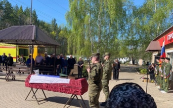 В Бугуруслане простились с бойцом, погибшим на СВО