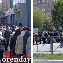 В Оренбурге на Радоницу образовались огромные очереди к автобусам до кладбищ 