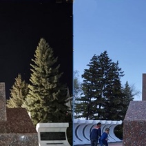 В Бугуруслане сильный ветер затушил Вечный огонь