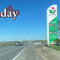 В Оренбургской области под Каменоозерным около АЗС случилось ДТП