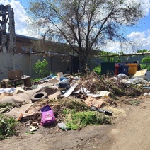 Жители Оренбуржья по-прежнему страдают из-за свалок на мусорных площадках