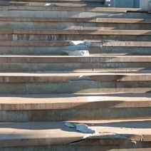 В Оренбурге вандалы разбили ступени и без того «золотого спуска» на набережную Урала