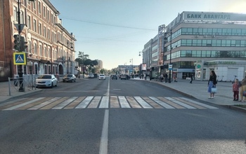 В Оренбурге ВАЗ снес девушку-подростка, переходившую дорогу в неположенном месте
