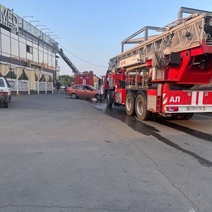 В Оренбурге в «Фермер базаре» произошло возгорание вентиляции