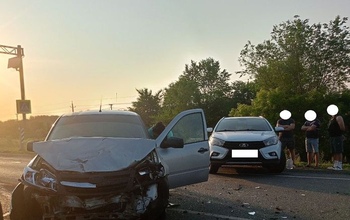 На трассе Оренбург – Орск в районе аэропорта затруднено движение