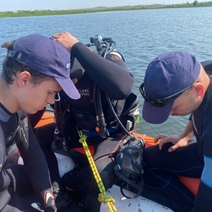 В Оренбуржье третьи сутки на Верхне-Кумакском водохранилище ищут утонувшего мужчину