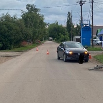 В Бузулуке Hyundai Solaris сбил пенсионера на велосипеде