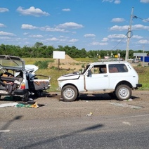 Смертельное ДТП в Новосергиевском районе: Ока пошла наперерез автомобилю Niva (18+)