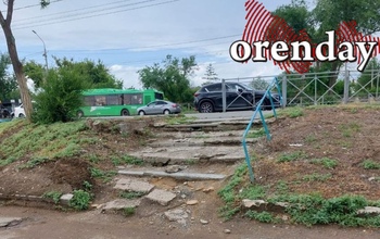 В Оренбурге есть лестница, которая делает больно
