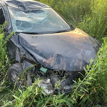 58-летний житель Татарстана улетел в кювет при обгоне на дороге Бугульма-Уральск