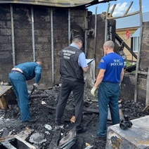 В Илеке следователи проводят проверку по факту пожара и частичного обрушения дома в результате хлопка газовоздушной смеси