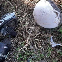 В Кувандыке пьяный мотоциклист протаранил опору газопровода