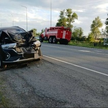 В Октябрьском районе в массовом ДТП пострадали два человека