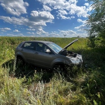 В Бузулукском районе при столкновении Ssang Yong Actyon и Kia Rio пострадали шестилетний ребенок и пенсионерка