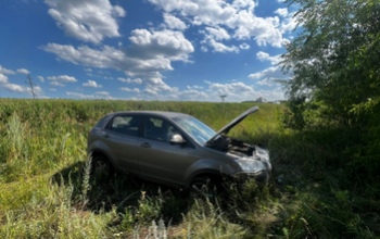 В Бузулукском районе при столкновении Ssang Yong Actyon и Kia Rio пострадали шестилетний ребенок и пенсионерка