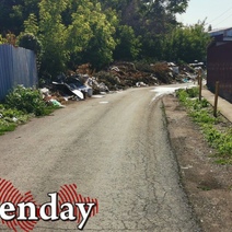 В Оренбурге жители улицы Гусева живут на помойке