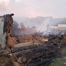 Следком по факту гибели пяти человек во время пожара в Илекском районе возбудил уголовное дело (18+)