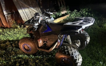 В Октябрьском районе девятилетний ребенок опрокинул квадроцикл