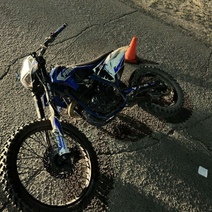 В Новотроицке на питбайке разбились два подростка