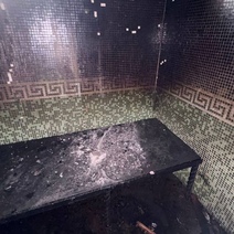 В Новотроицке на пожаре в сауне пострадал мужчина