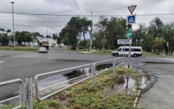 В центре Оренбурга 